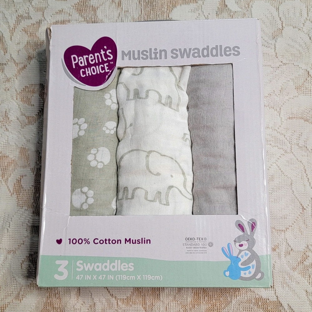 Muslin Swaddles Bundle